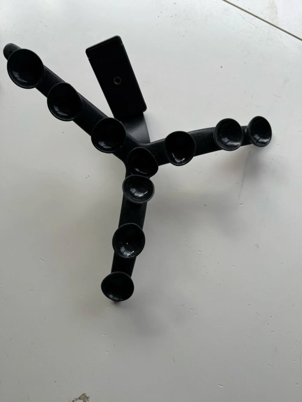 TENIKLE Black FLEXIBLE PHONE Stand with Three-Arm Support